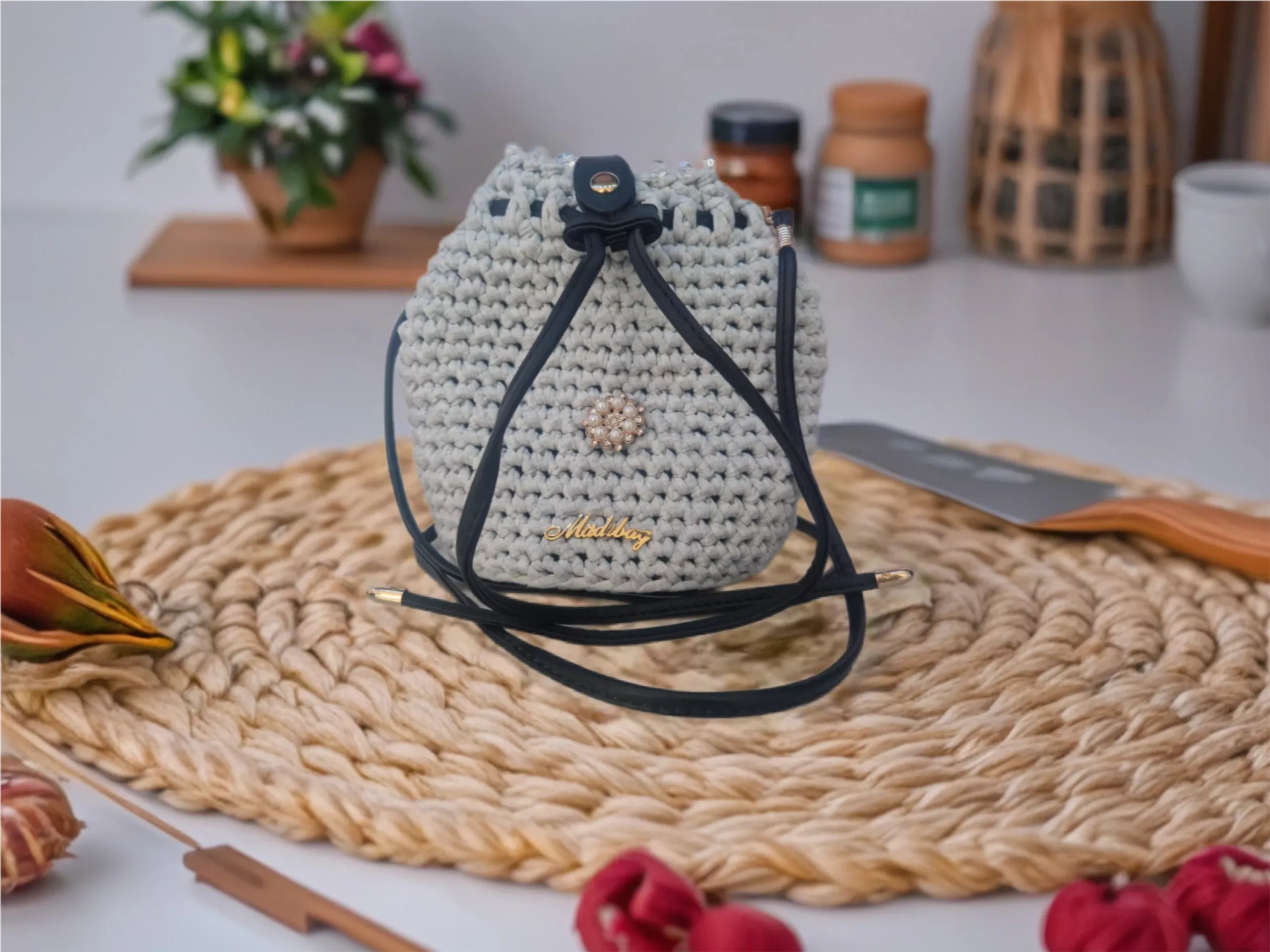 Mädibag hellgrau